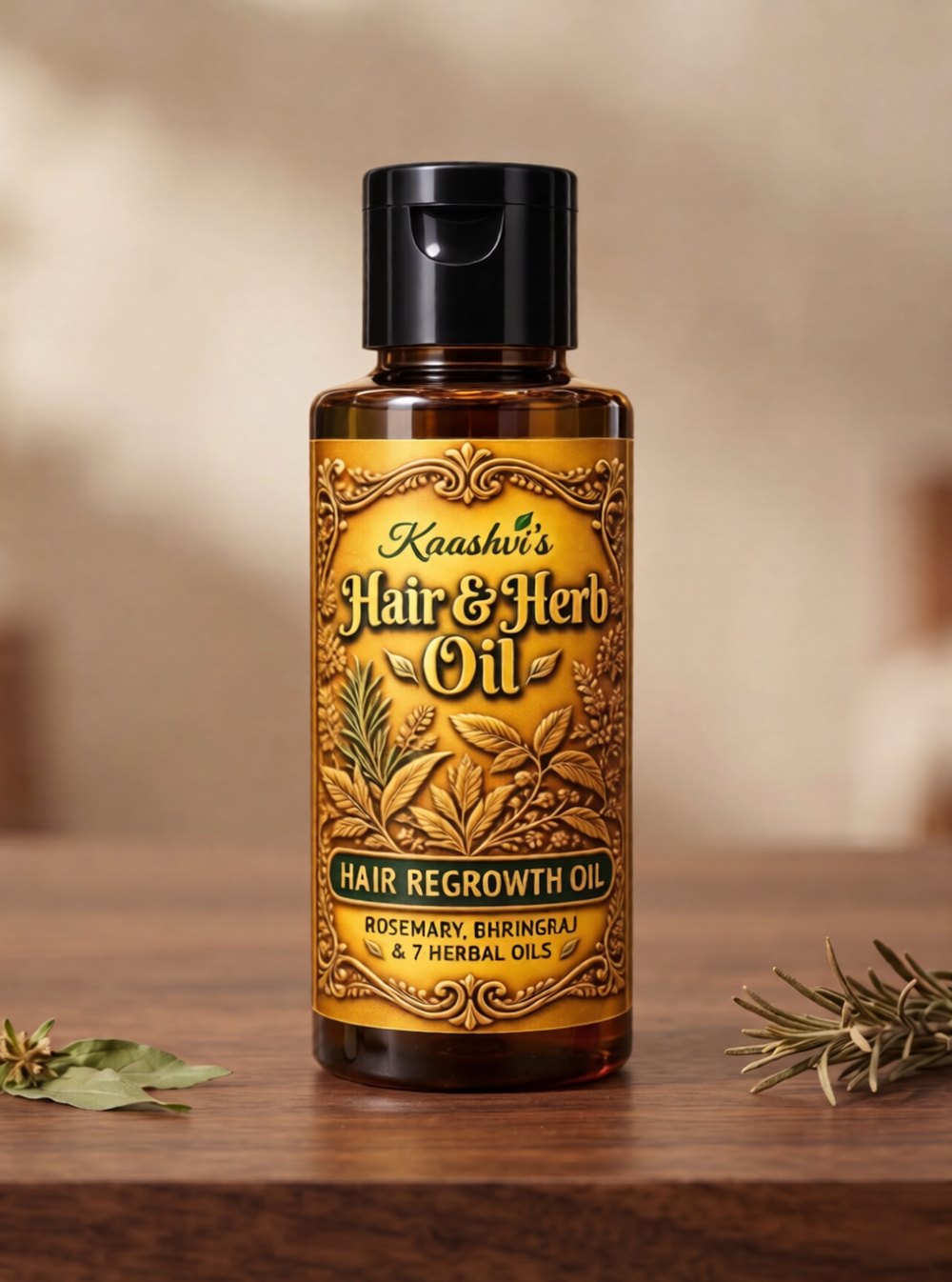 Kaashvi's Hair & Herb Oil — Men